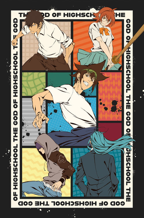 gbeye gbydco240 the god of high school group poster 61x91 5cm | Yourdecoration.be