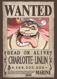 Gbeye Gbydco264 One Piece Wanted Big Mom Poster 38x52cm | Yourdecoration.be