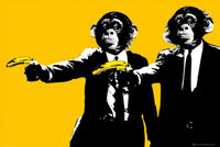 GBeye Monkeys Bananas Poster 91,5x61cm | Yourdecoration.be