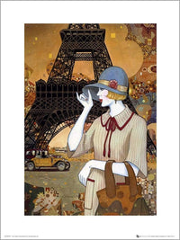 GBeye Helena Lam Paris Adventure Kunstdruk | Yourdecoration.be