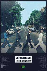 GBeye The Beatles Abbey Road Tracks Poster 61x91,5cm | Yourdecoration.be