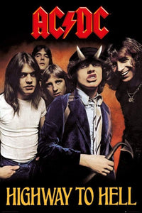 GBeye AC DC Highway to Hell Poster 61x91,5cm | Yourdecoration.be