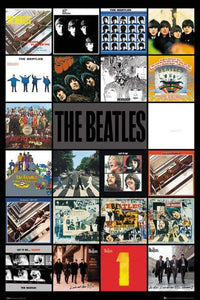 GBeye The Beatles Albums Poster 61x91,5cm | Yourdecoration.be