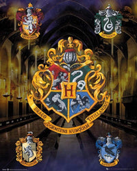 GBeye Harry Potter House Crests Poster 40x50cm | Yourdecoration.be