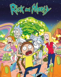 GBeye Rick and Morty Group Poster 40x50cm | Yourdecoration.be