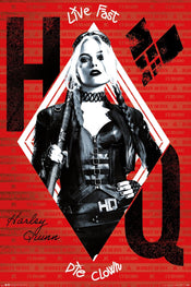 Gbeye The Suicide Squad Harley Poster 61X91 5cm | Yourdecoration.be