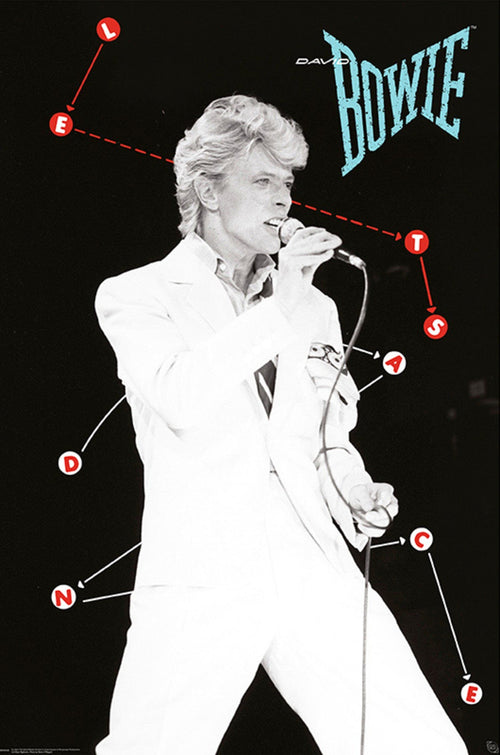 Gbeye MX00038 David Bowie Lets Dance Poster 61x 91-5cm | Yourdecoration.be