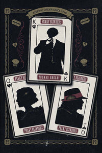 GBeye Peaky Blinders Cards Poster 61x91,5cm | Yourdecoration.be