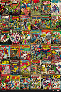 Grupo Erik GPE4785 Marvel Comics Classic Covers Poster 61X91,5cm | Yourdecoration.be