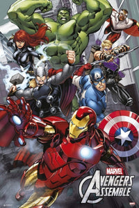 Grupo Erik GPE4802 Marvel Avengers Assemble Poster 61X91,5cm | Yourdecoration.be