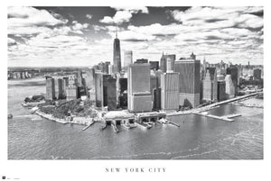Grupo Erik GPE5025 New York City Airview Poster 91,5X61cm | Yourdecoration.be