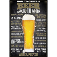 Grupo Erik GPE5132 How To Order A Beer Poster 61X91,5cm | Yourdecoration.be