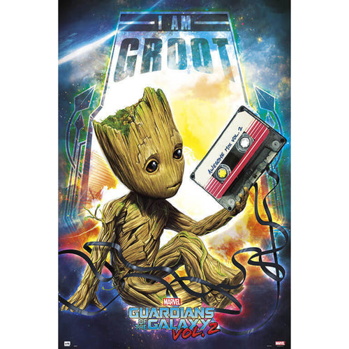 Grupo Erik GPE5150 Marvel Guardians Of The Galaxy Vol 2 Groot Poster 61X91,5cm | Yourdecoration.be