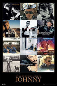 Grupo Erik GPE5234 Johnny Hallyday Covers Poster 61X91,5cm | Yourdecoration.be