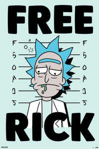 Grupo Erik GPE5251 Rick And Morty Free Rick Poster 61X91,5cm | Yourdecoration.be