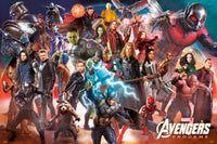 Grupo Erik GPE5364 Marvel Avengers Endgame Line Up Poster 91,5X61cm | Yourdecoration.be