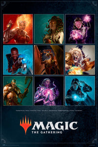 Grupo Erik GPE5444 Magic The Gathering Characters Poster 61X91,5cm | Yourdecoration.be