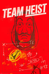 Grupo Erik GPE5449 Money Heist Poster 61X91,5cm | Yourdecoration.be
