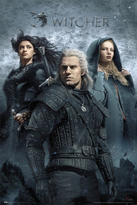 Grupo Erik GPE5464 The Witcher Characters Poster 61X91,5cm | Yourdecoration.be