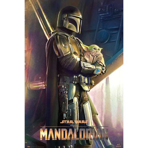 Grupo Erik GPE5484 Star Wars The Mandalorian Clan Of Two Poster 61X91,5cm | Yourdecoration.be