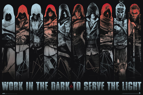 Grupo Erik GPE5501 Assassins Creed Work In The Dark Poster 91,5X61cm | Yourdecoration.be