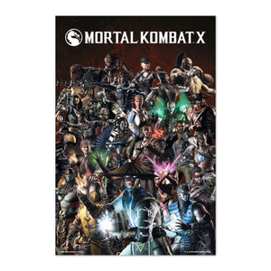 Grupo Erik GPE5510 Mortal Kombat Characters Poster 61X91,5cm | Yourdecoration.be