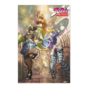 Grupo Erik Gpe5617 Jojos Bizarre Adventure Joseph Joestar Caesar Zeppeli Poster 61X91 5cm | Yourdecoration.be