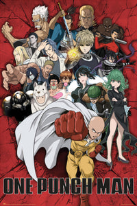 Grupo Erik Gpe5622 One Punch Man Heroes Poster 61x91 5cm | Yourdecoration.be