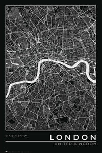 Grupo Erik Gpe5634 London City Map Poster 61x91 5cm | Yourdecoration.be