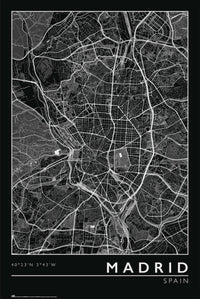 Grupo Erik Gpe5635 Madrid City Map Poster 61x91 5cm | Yourdecoration.be