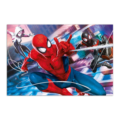 Grupo Erik Gpe5643 Marvel Spider Man Peter Miles Gwen Poster 91 5X61cm | Yourdecoration.be