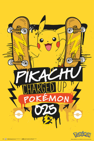 Grupo Erik Gpe5655 Pokemon Pikachu Charged Up 025 Poster 61x91 5cm | Yourdecoration.be