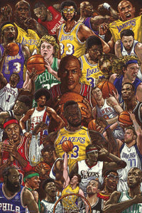 Grupo Erik Gpe5676 Basketball Superstars Poster 61x91 5cm | Yourdecoration.be