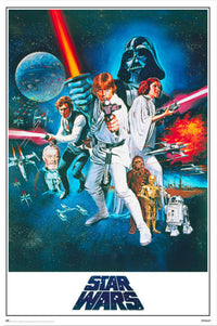 Grupo Erik Gpe5688 Star Wars Classic La Guerra De Las Galaxiax Poster 61x91 5cm | Yourdecoration.be