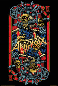 grupo erik gpe5714 anthrax evil kings poster 61x91 5cm | Yourdecoration.be
