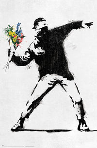 grupo erik gpe5731 the flower thrower poster 61x91 5cm | Yourdecoration.be