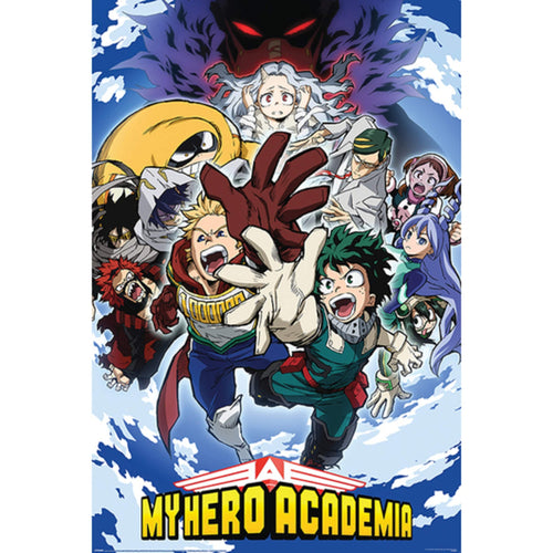 Grupo Erik PP34927 My Hero Academia Reach Up Poster 61X91,5cm | Yourdecoration.be