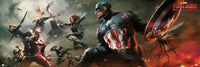 Grupo Erik PPGE8015 Marvel Captain America Civil War Poster 158X53cm | Yourdecoration.be