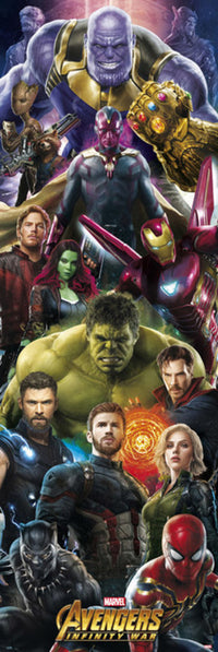 Grupo Erik PPGE8048 Marvel Avengers Infinity War Poster 53X158cm | Yourdecoration.be