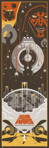 Grupo Erik PPGE8060 Star Wars Episode I Poster 53X158cm | Yourdecoration.be
