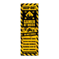 Grupo Erik PPGE8093 Gameration Gaming Caution Poster 53X158cm | Yourdecoration.be