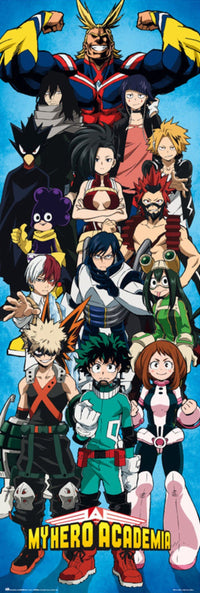 Grupo Erik Ppge8096 My Hero Academia All Characters Poster 53x158cm | Yourdecoration.be