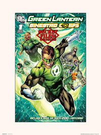 Grupo Erik Dc Comics Green Lantern Sinestro Corps 1 Kunstdruk 30X40cm | Yourdecoration.be