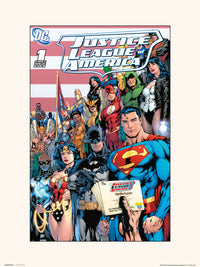 Grupo Erik Dc Comics Justice Leage Of America Volume 2 No.1 Kunstdruk 30X40cm | Yourdecoration.be