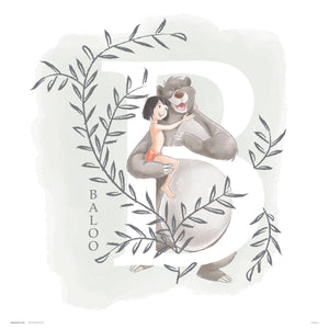 Grupo Erik Disney The Jungle Book Kunstdruk 30X30cm | Yourdecoration.be