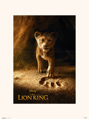 Grupo Erik Disney The Lion King Simba Real Action Kunstdruk 30X40cm | Yourdecoration.be