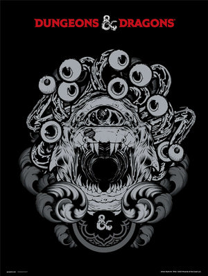 Grupo Erik Dungeons And Dragons Beholder Kunstdruk 30X40cm | Yourdecoration.be