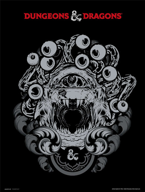 Grupo Erik Dungeons And Dragons Beholder Kunstdruk 30X40cm | Yourdecoration.be