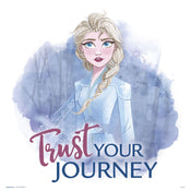 Grupo Erik Frozen Face Your Fear Kunstdruk 30X30cm | Yourdecoration.be