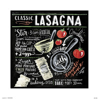 Grupo Erik Lily And Val Classic Lasagna Kunstdruk 30X30cm | Yourdecoration.be